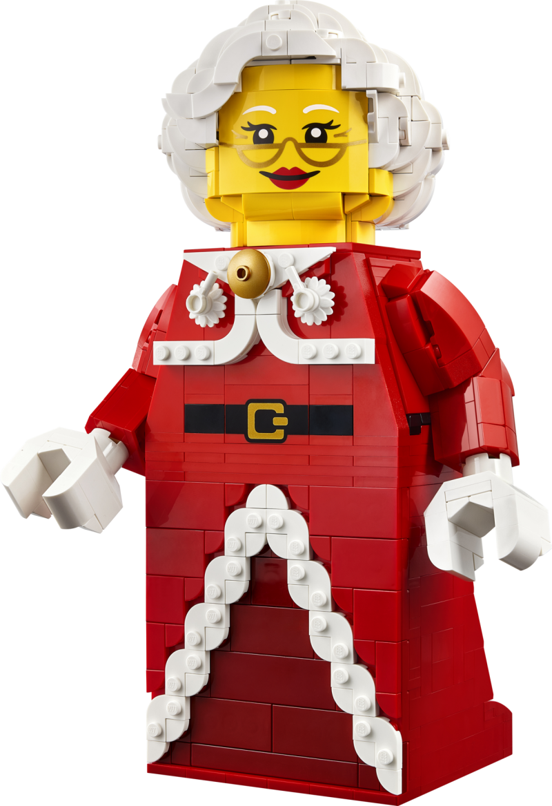 40875 Große Frau Weihnachtsmann-Minifigur